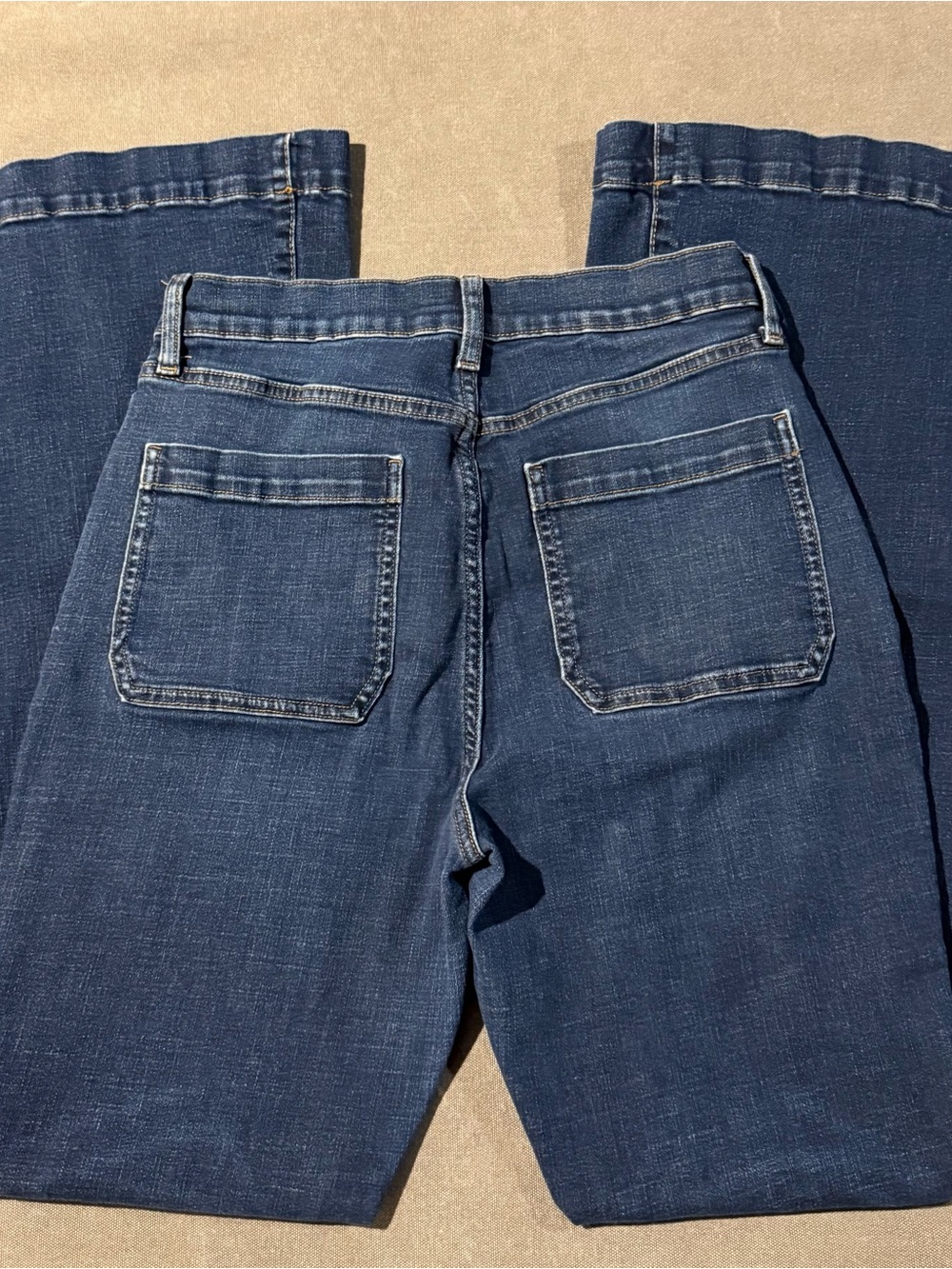 a.n.a Women's Dark Blue Flare Jeans - Picture 2 of 4